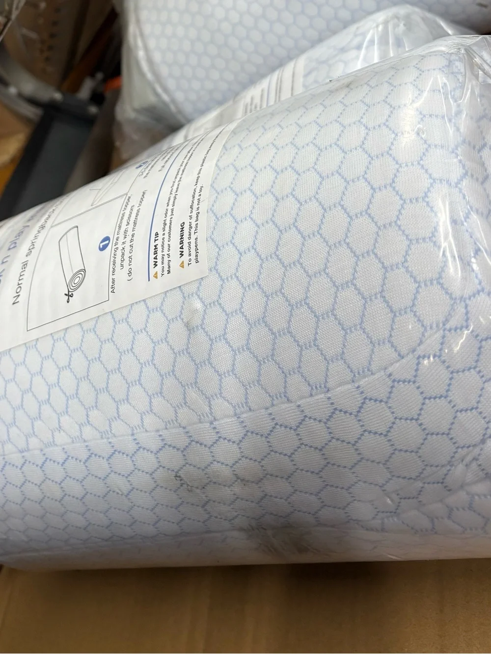 Pack n Play White Mattress Topper - Quilted Infant Sleep Pad
